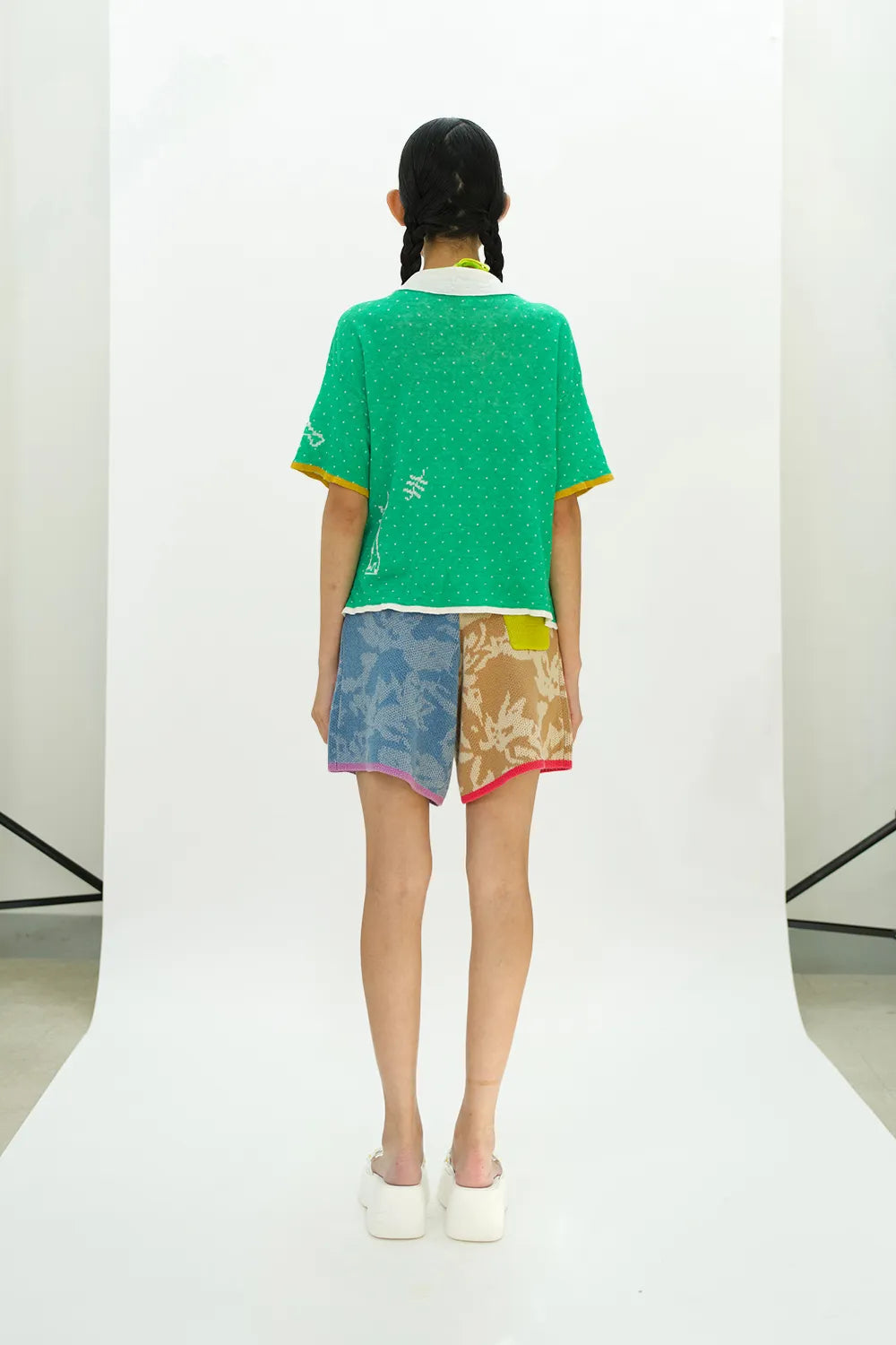 Bauhinia Cotton Short