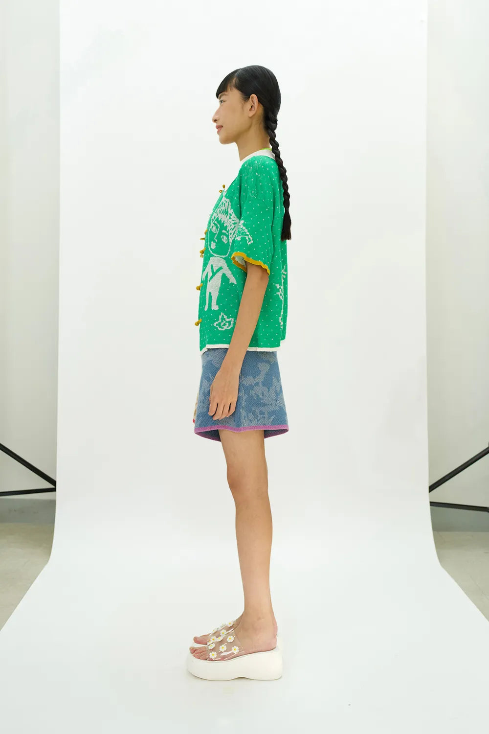Bauhinia Cotton Short