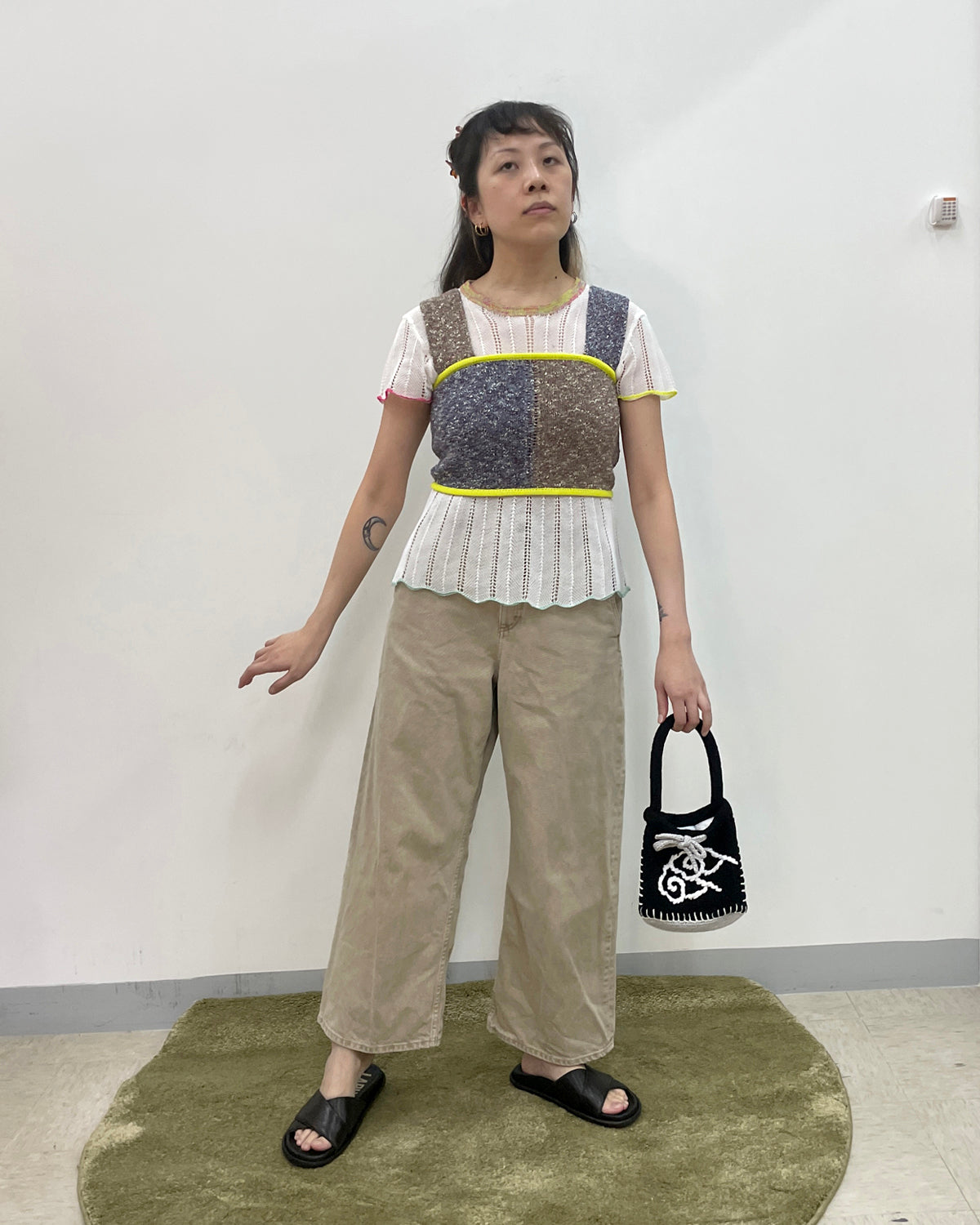 Tweedle Crop Top