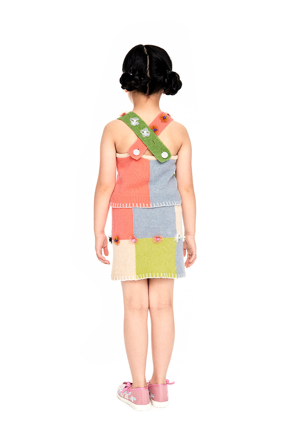 Kids Checked Tank Top