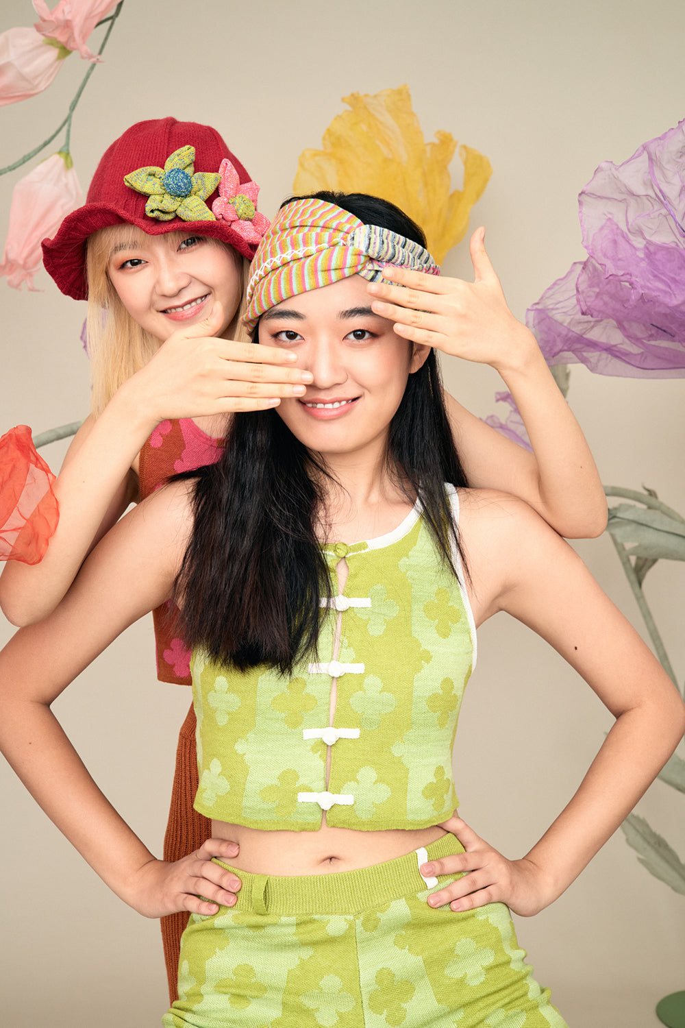 May Shrunken Crop Vest