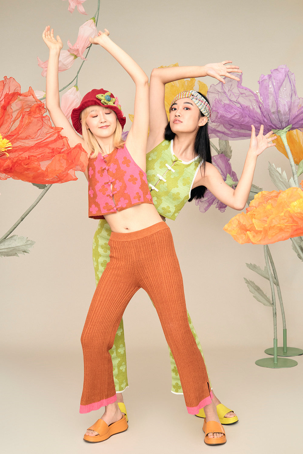May Shrunken Crop Vest