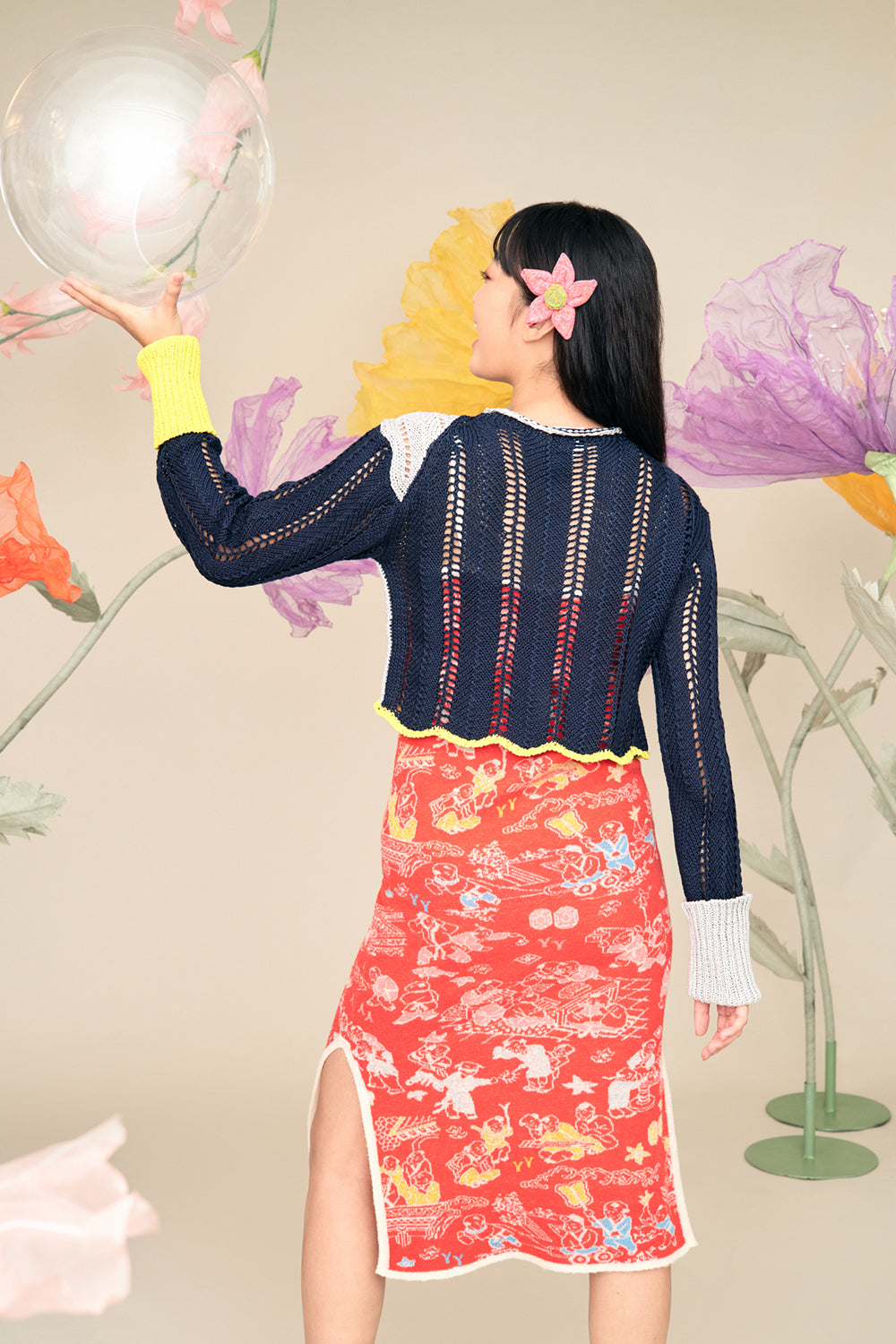 Laza Midi Slip Dress