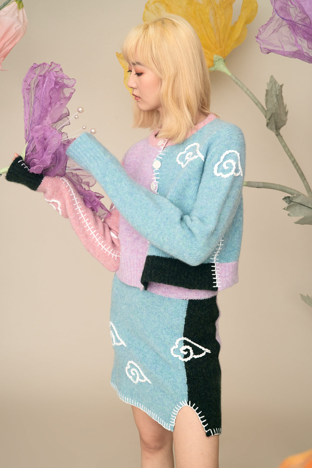 Cloud Mini Skirt
