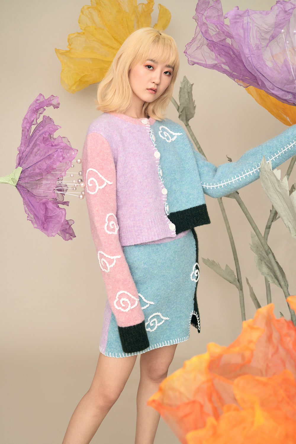 Cloud Mini Skirt