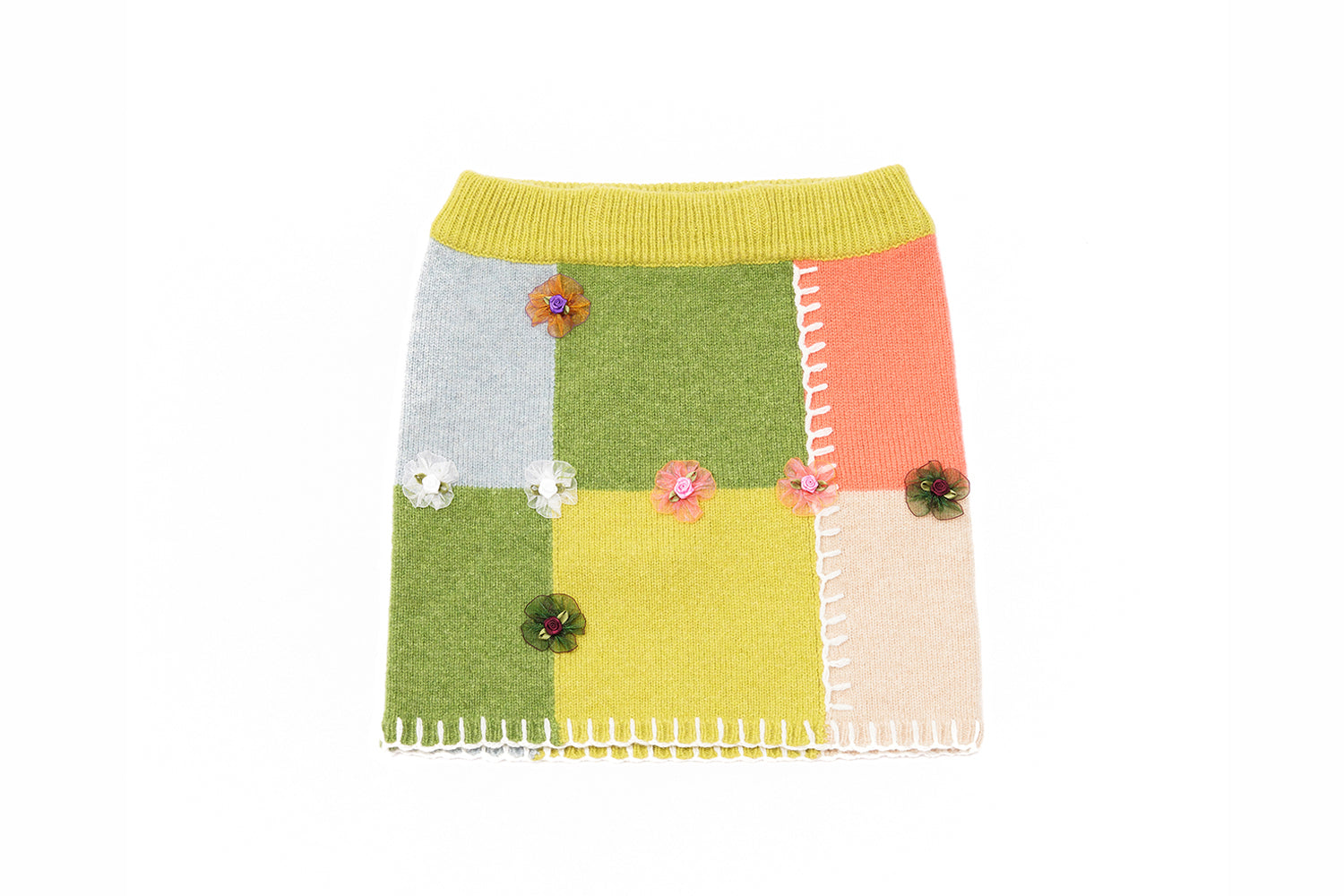 Kids Checked Mini Skirt
