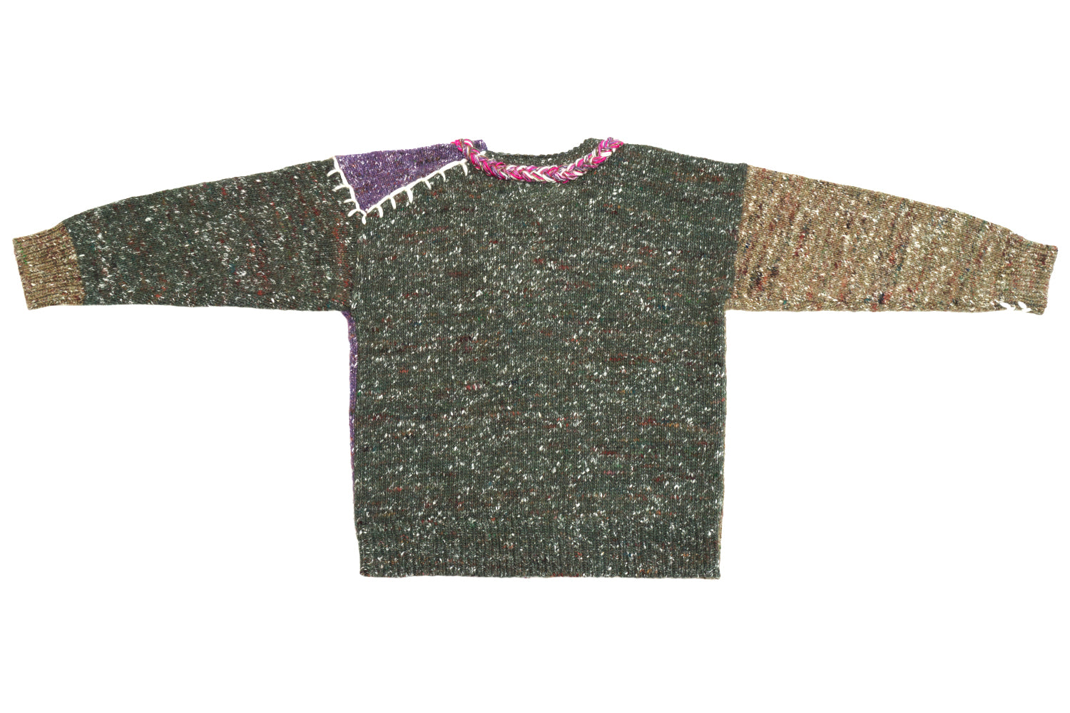 Cho Oversized V-neck Cardigan