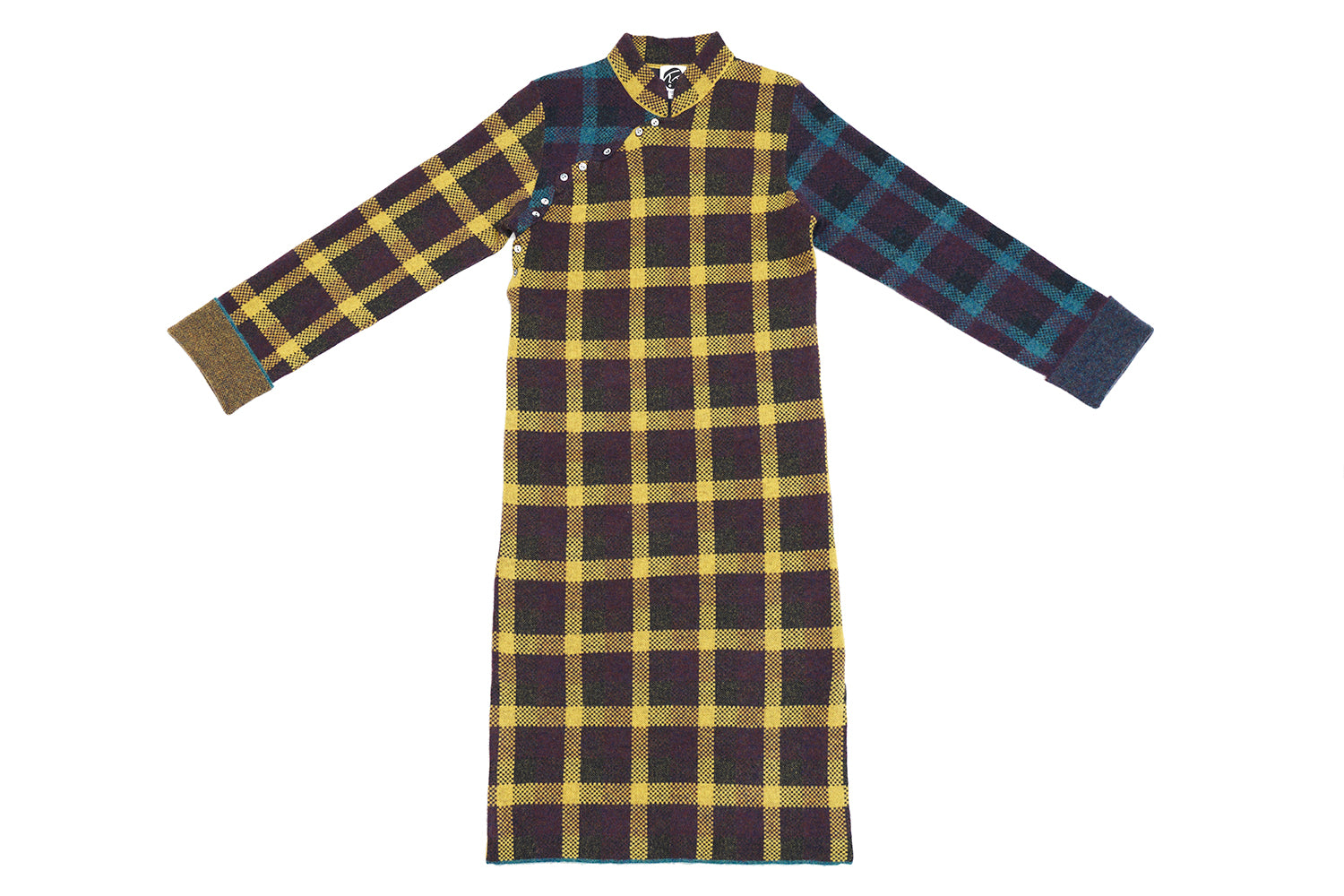 Bao Plaid Cheongsam