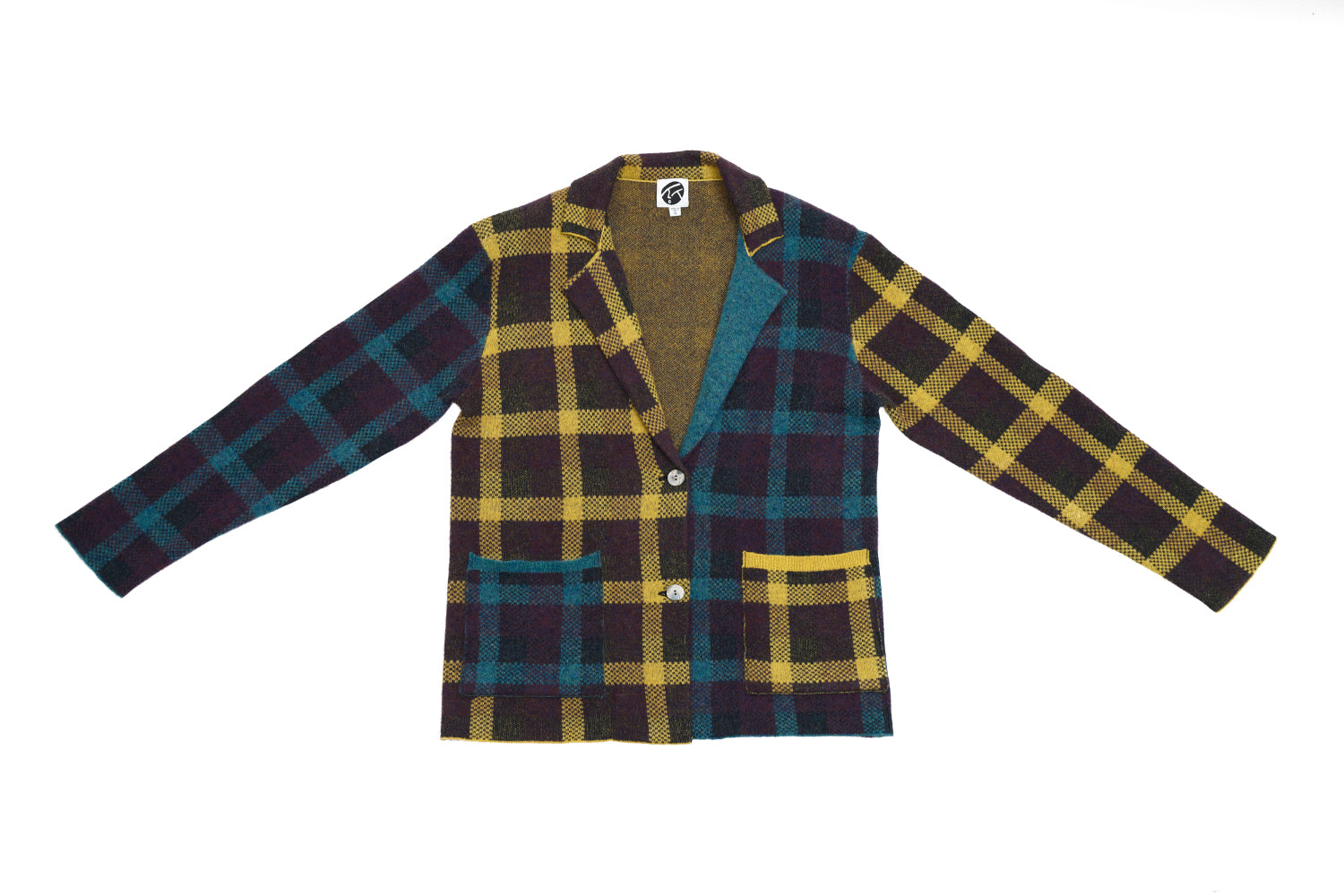 Bao Plaid Blazer
