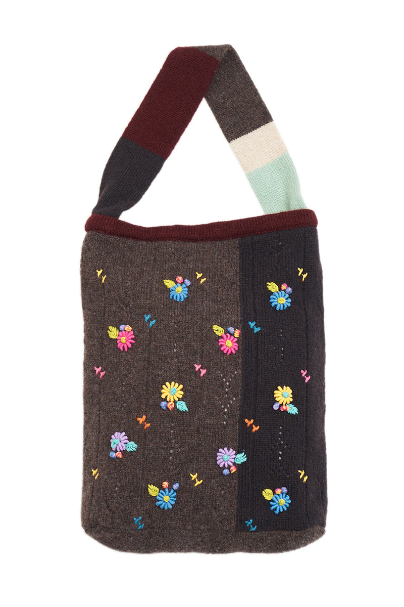 *2 colorways!* Daisy Tote in Jade Lambswool and in Portabello Lambswool