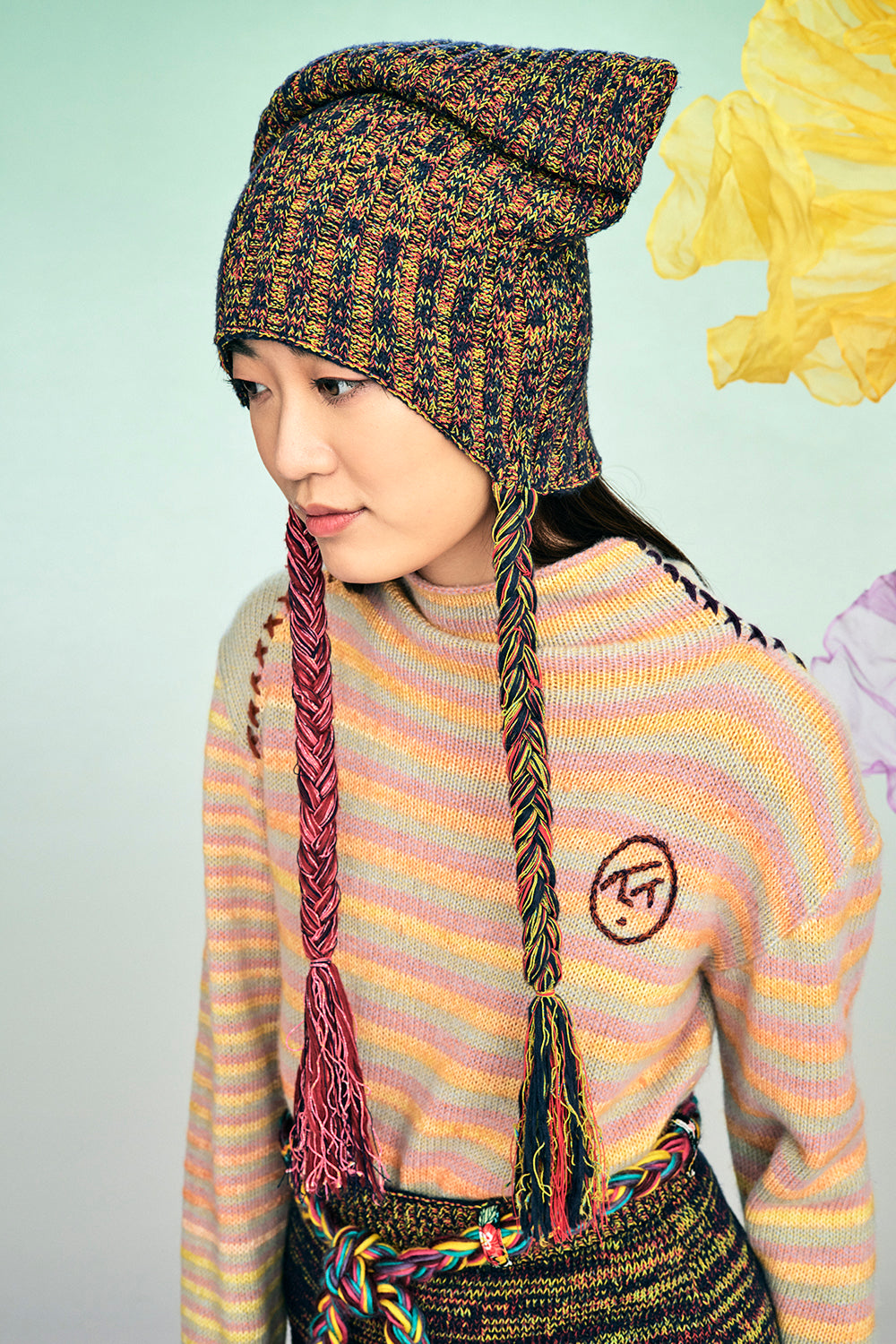 Softi Stripe Turtleneck