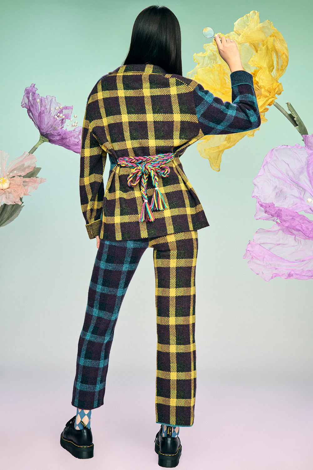 Bao Plaid Blazer