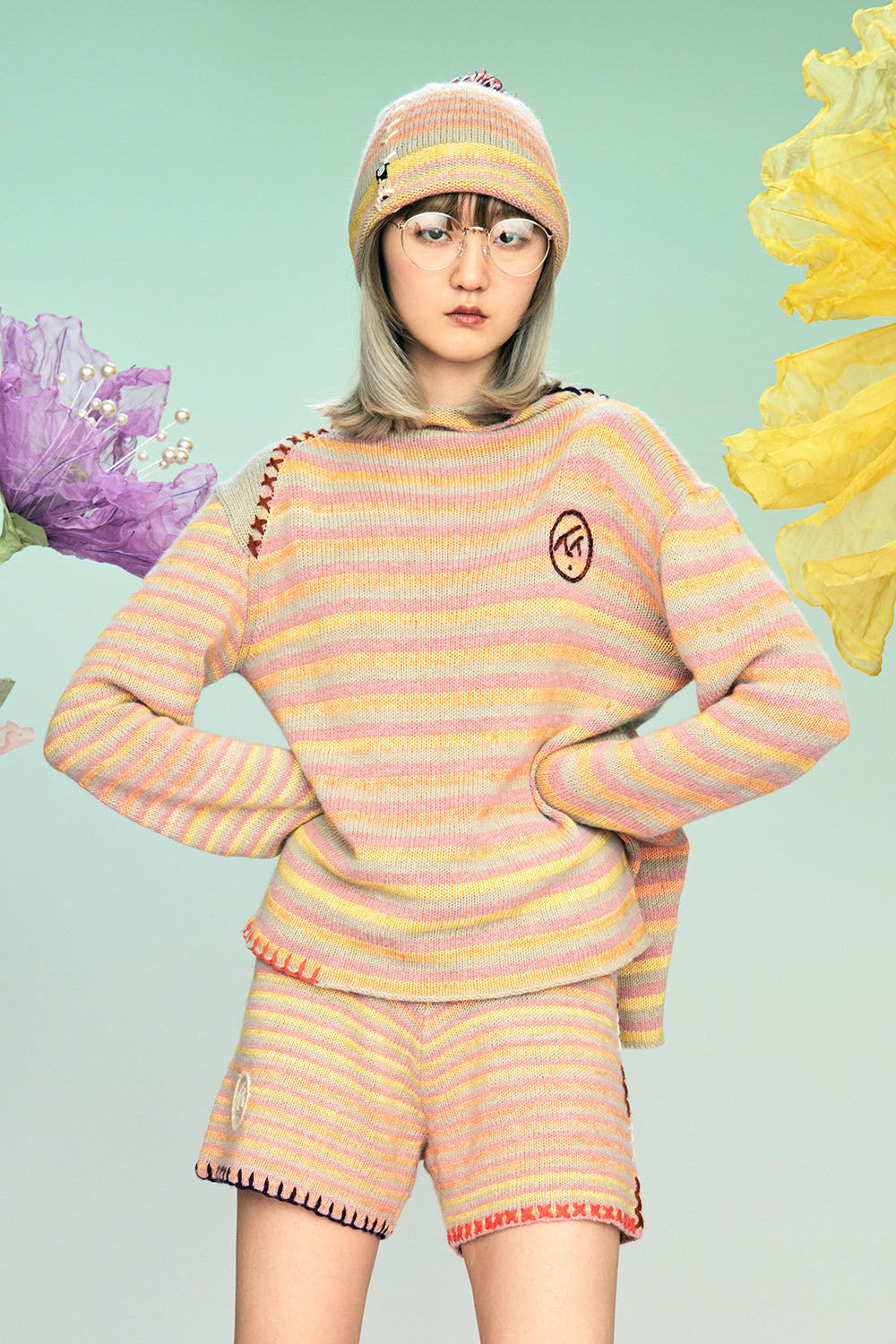 Softi Stripe Turtleneck