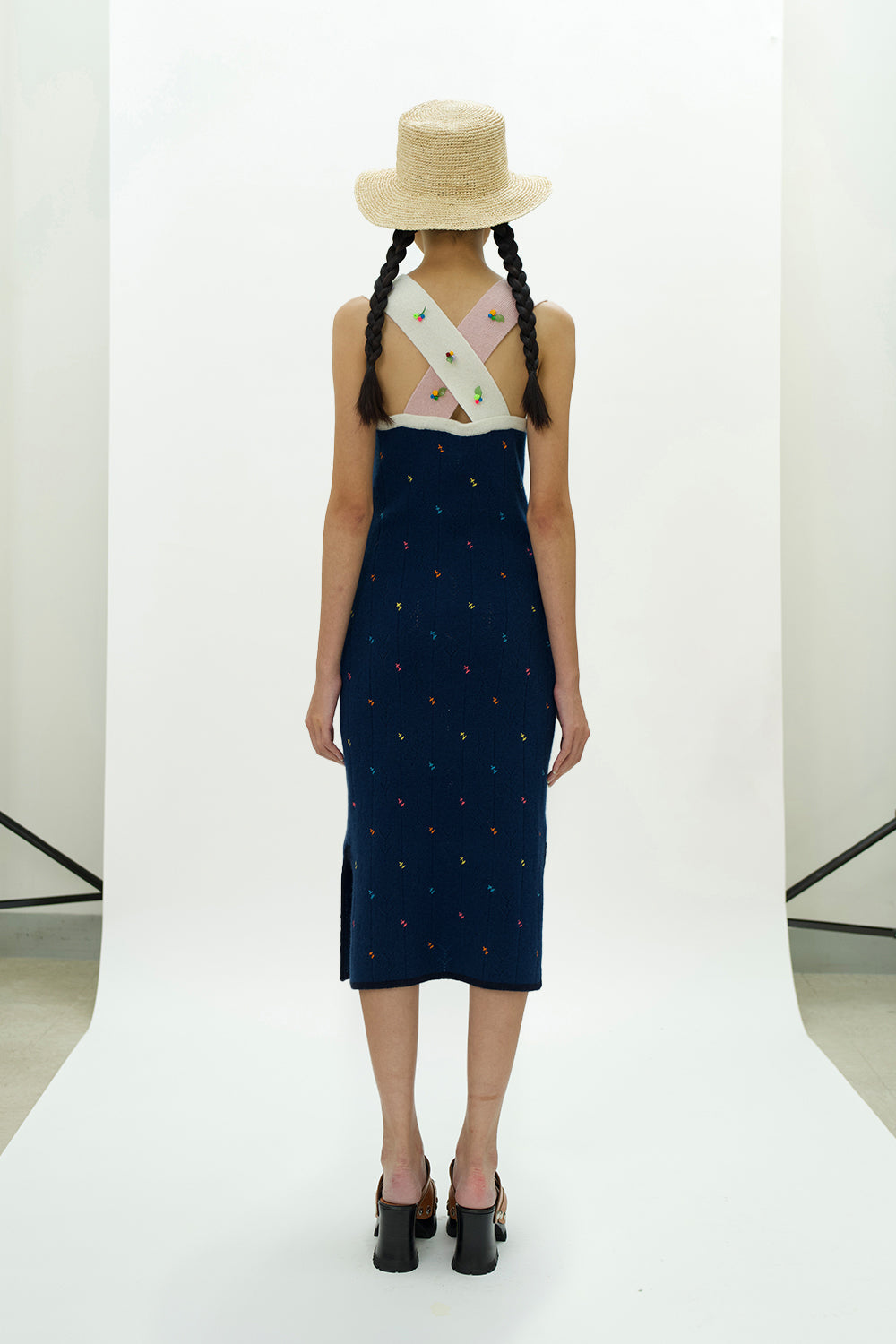 Rosie X-Back Midi Dress