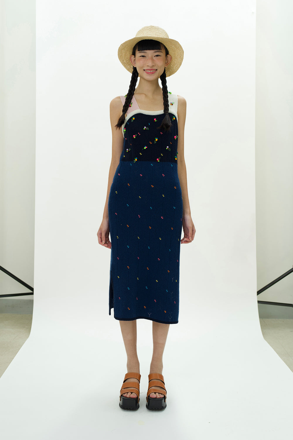 Rosie X-Back Midi Dress