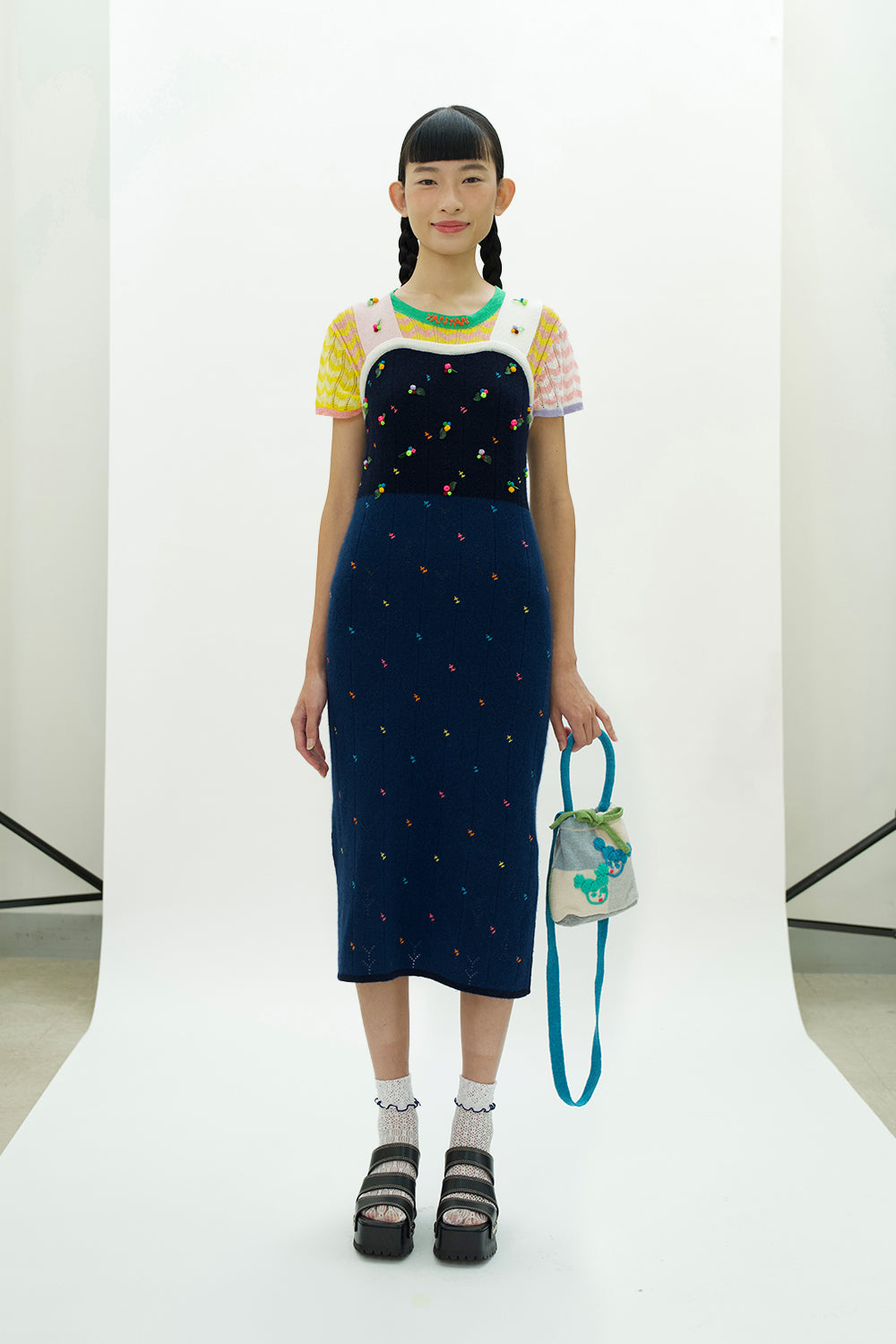 Rosie X-Back Midi Dress