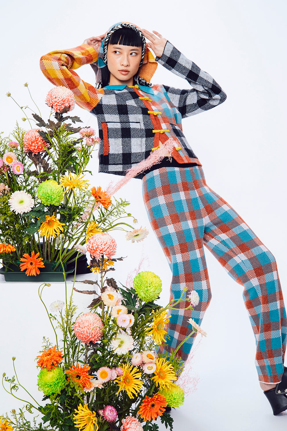 Bao Plaid Shirt Jacket
