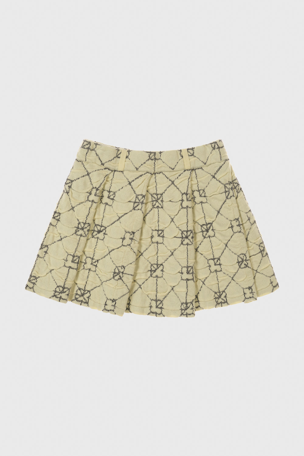 June Pleated Mini Skirt