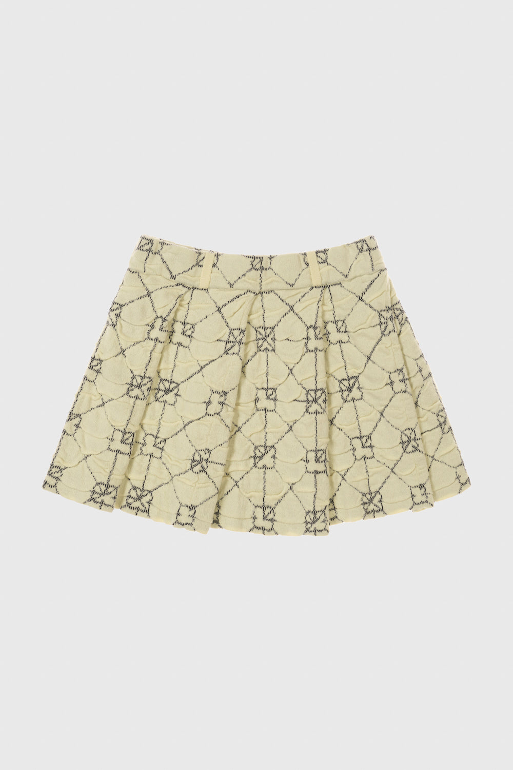 June Pleated Mini Skirt