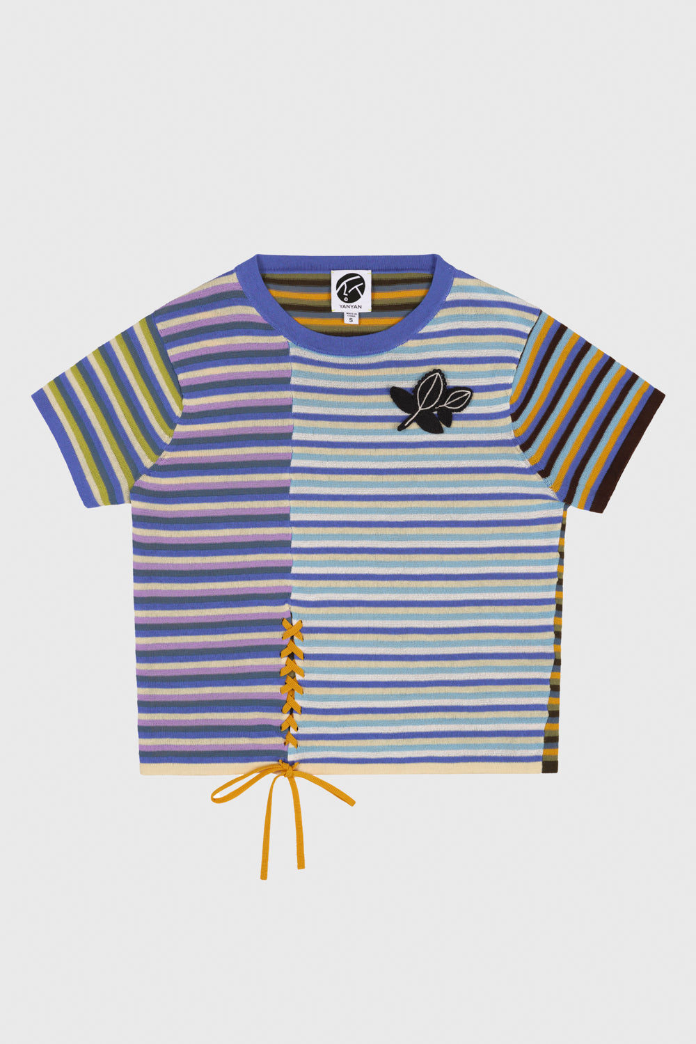 Romy Lace Up SS Tee