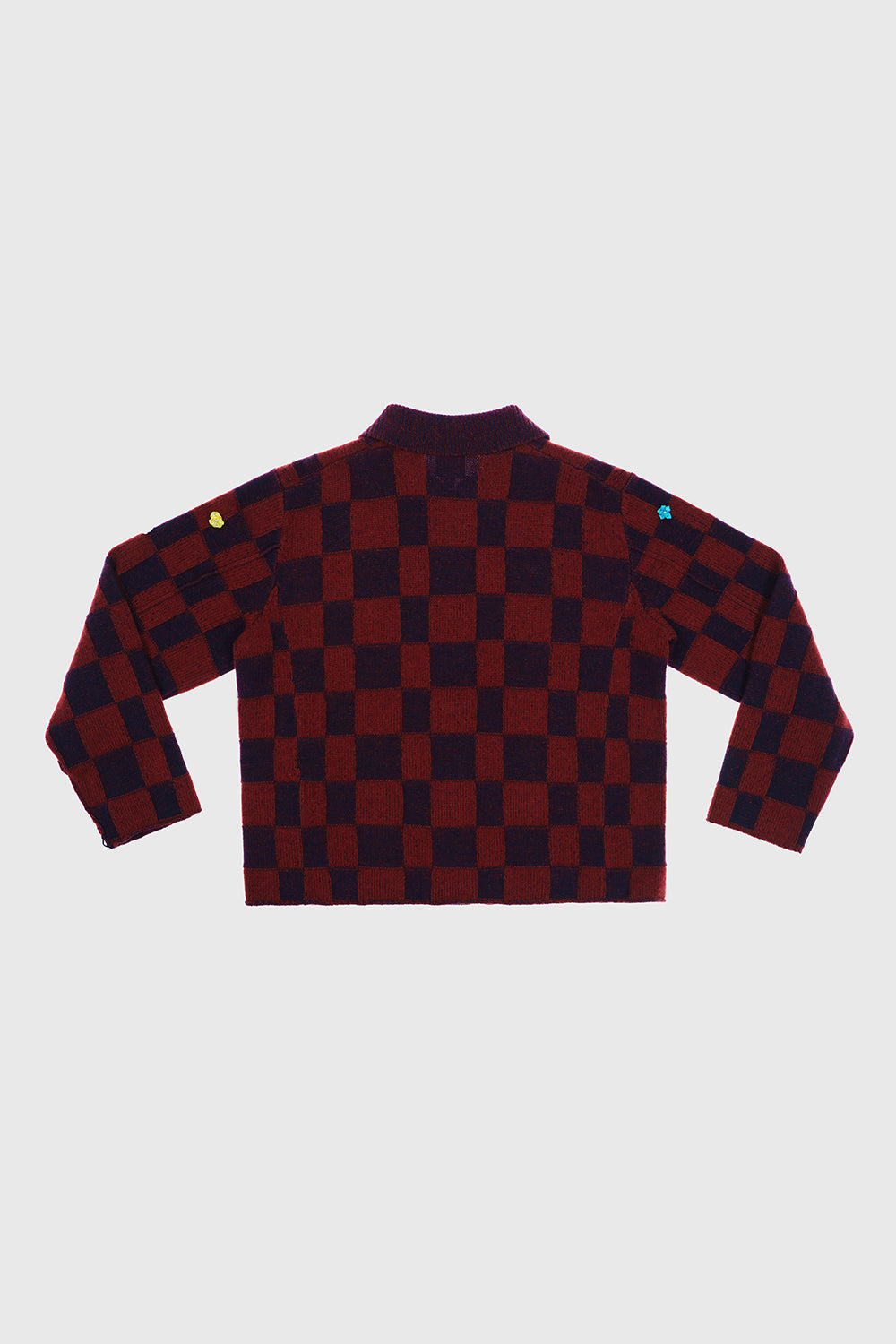 Fireworks Check Oversized Work Jacket