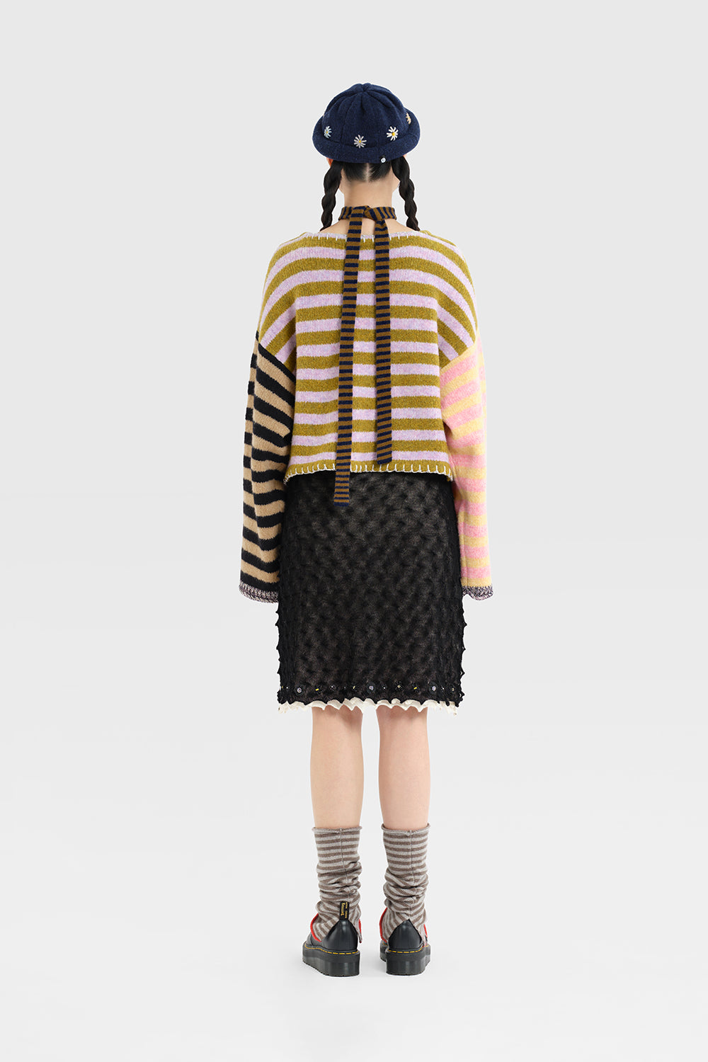 BorLor Double Layer Midi Skirt