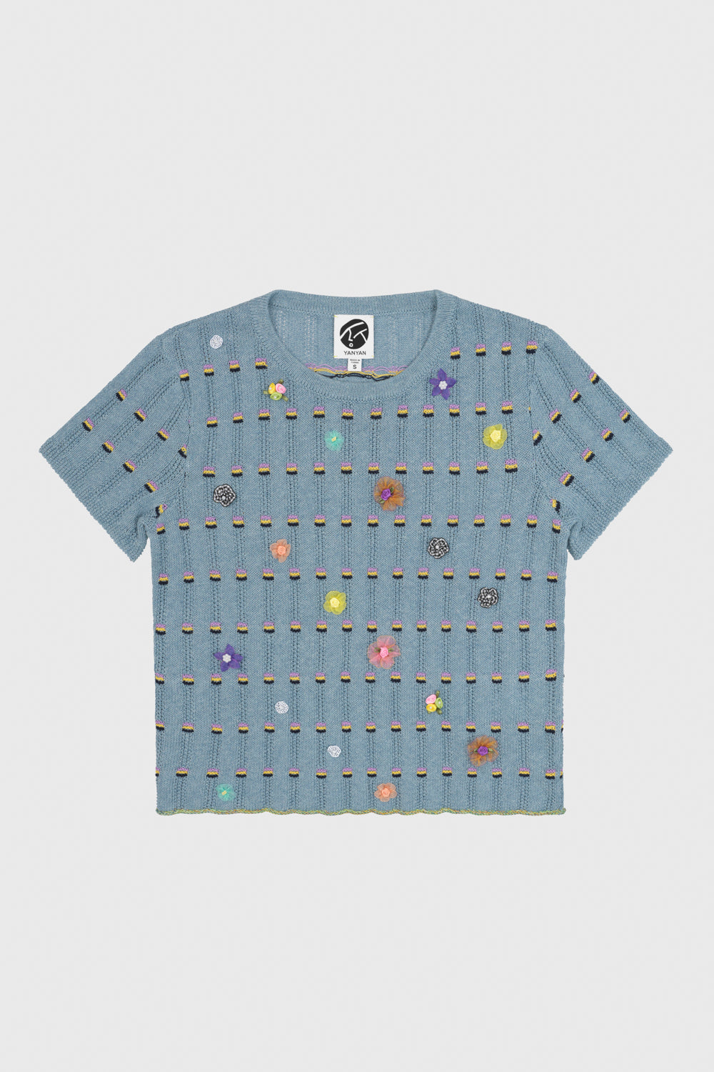 Dotty Rib SS Tee