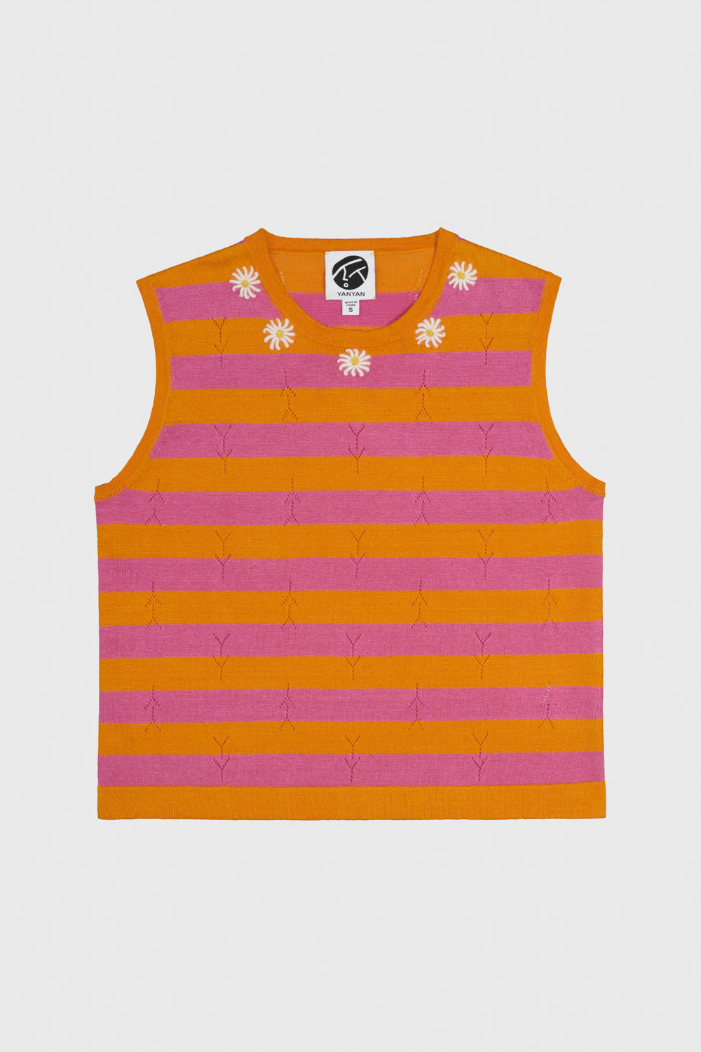 Daisy Linen Stripe Tank