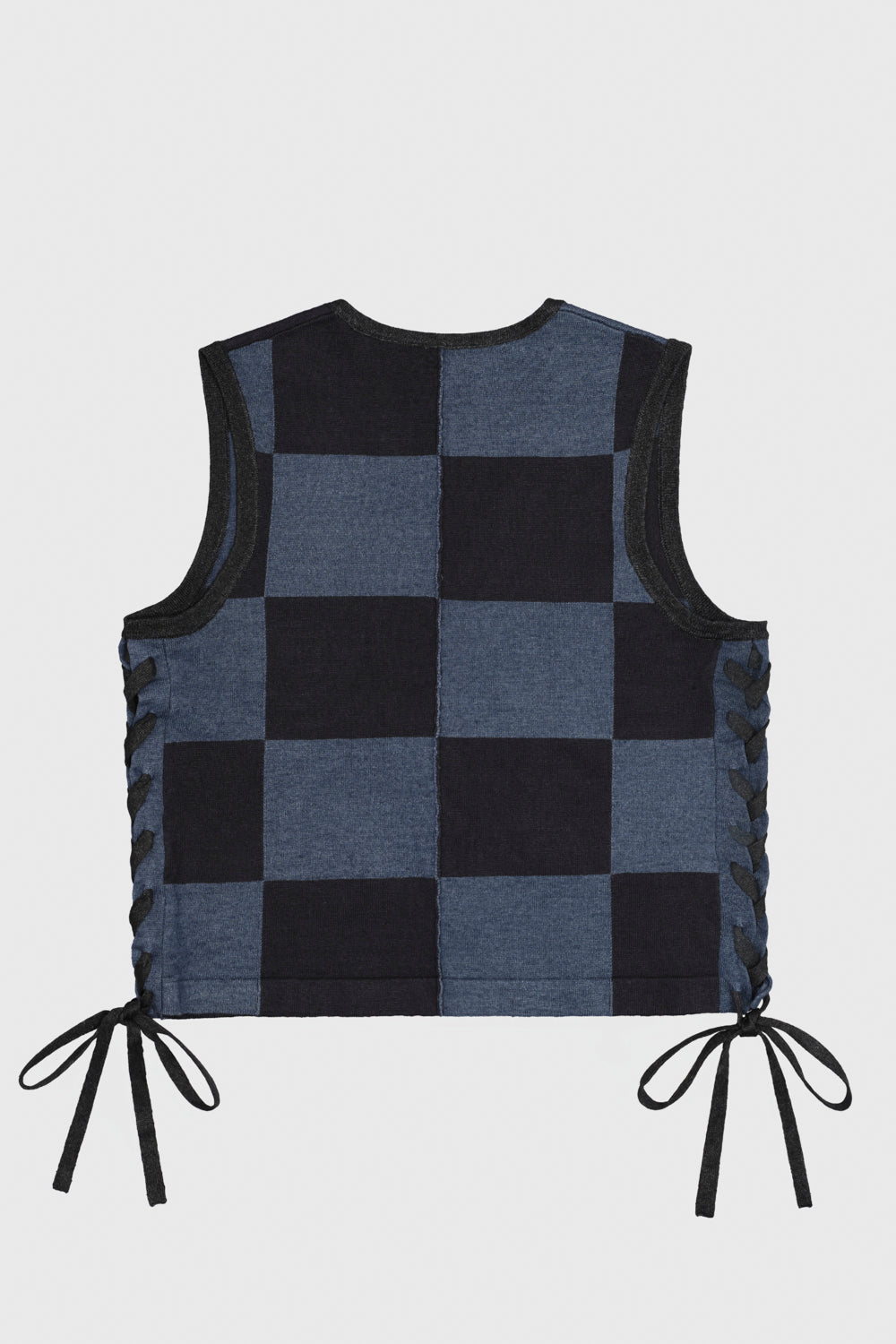 Daisy Linen Check Waistcoat