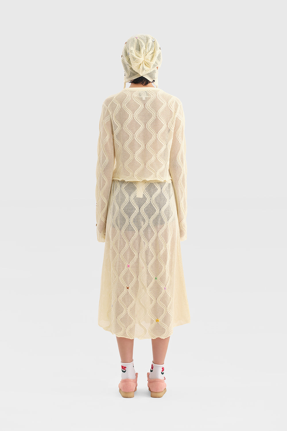 Lattice Cardigan
