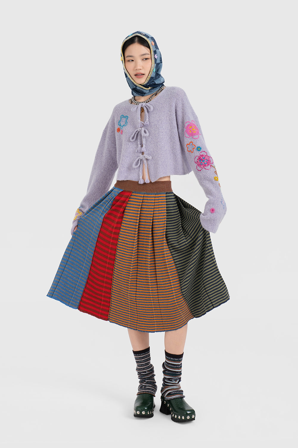 Fafa Alpaca Braided Tie Cardigan