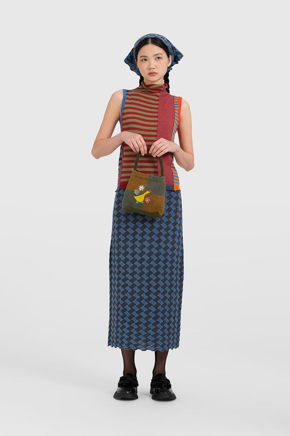 Basket Maxi Skirt