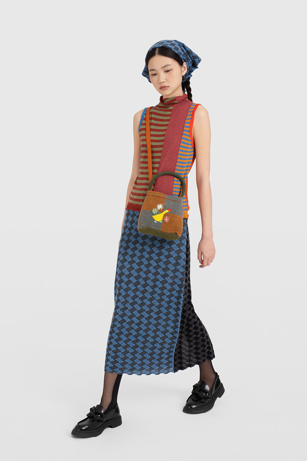 Basket Maxi Skirt