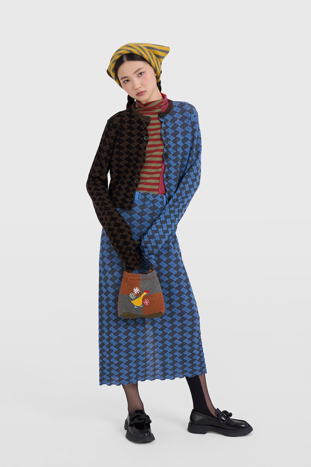 Basket Crop Cardigan
