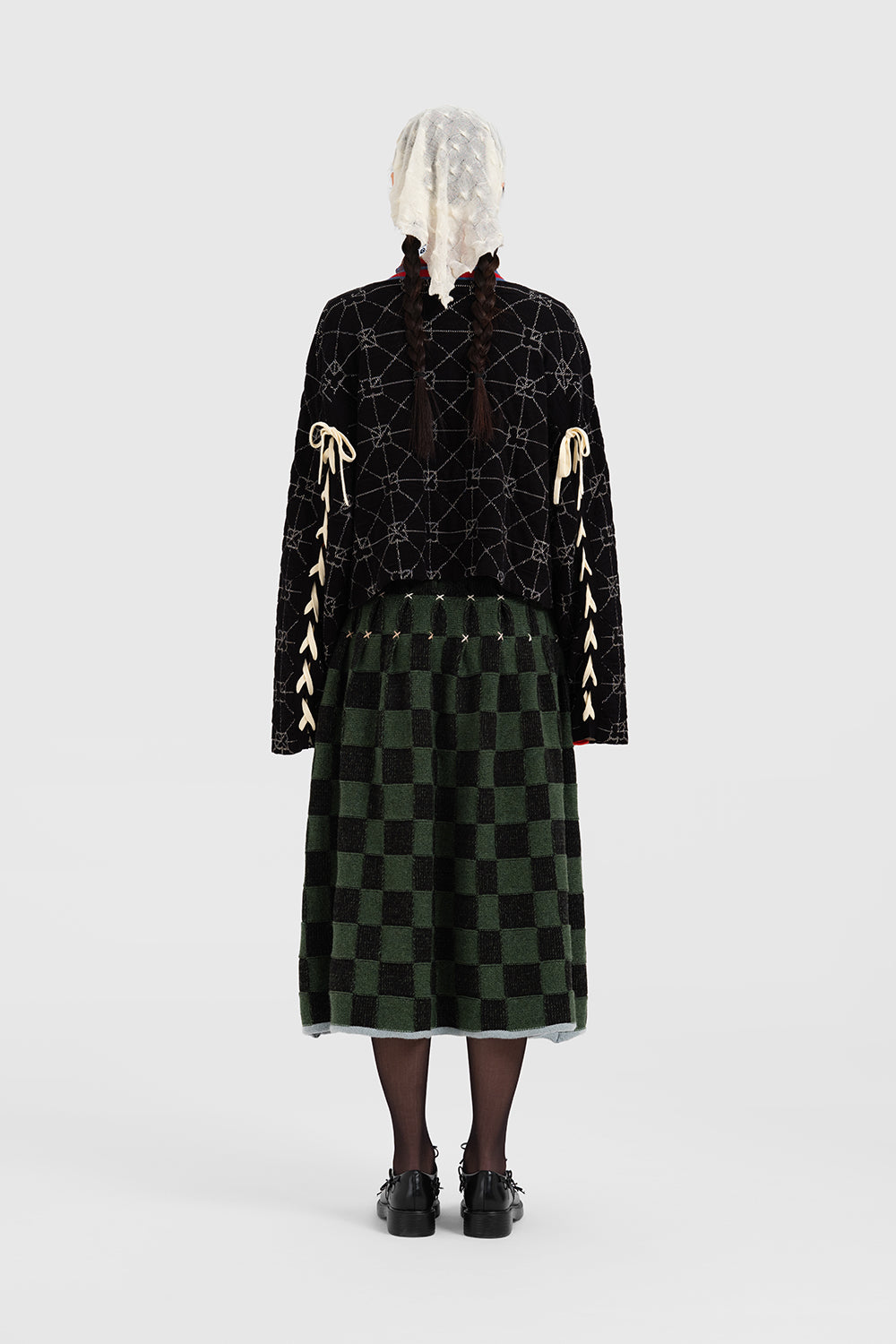 トップス 19th French Cotton Lace Jacket cotton-lace-jacket-lime-white.jpg