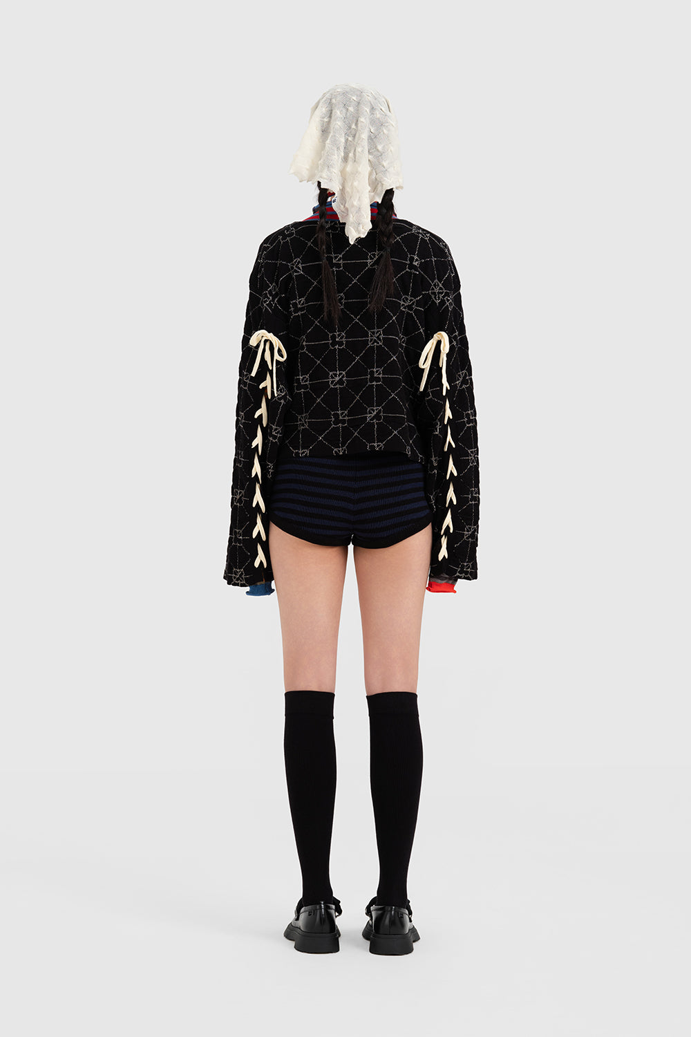 June Lace Up Boxy Jacket