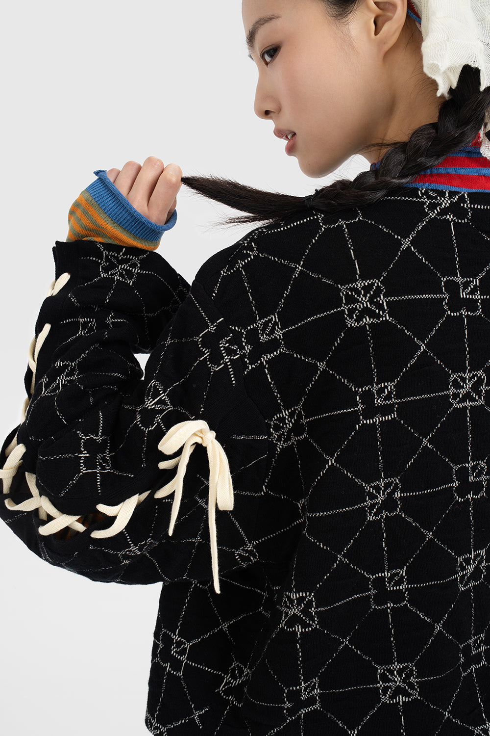 June Lace Up Boxy Jacket