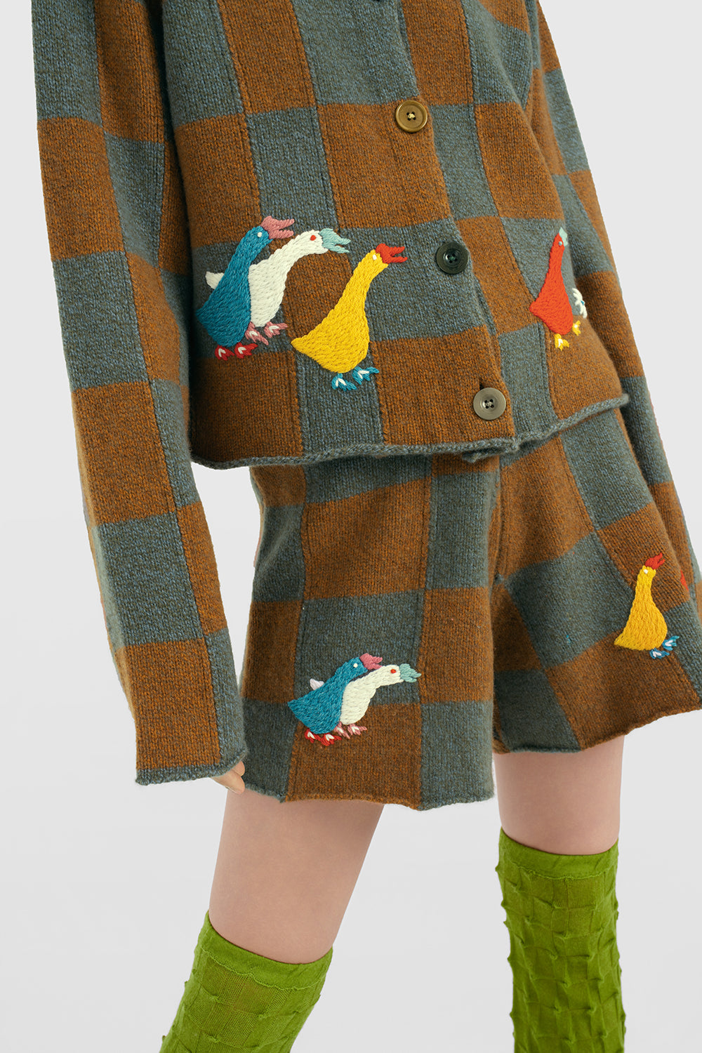Chunky Check Short