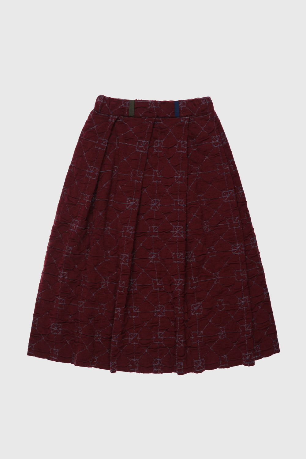 June Pleated Midi Skirt