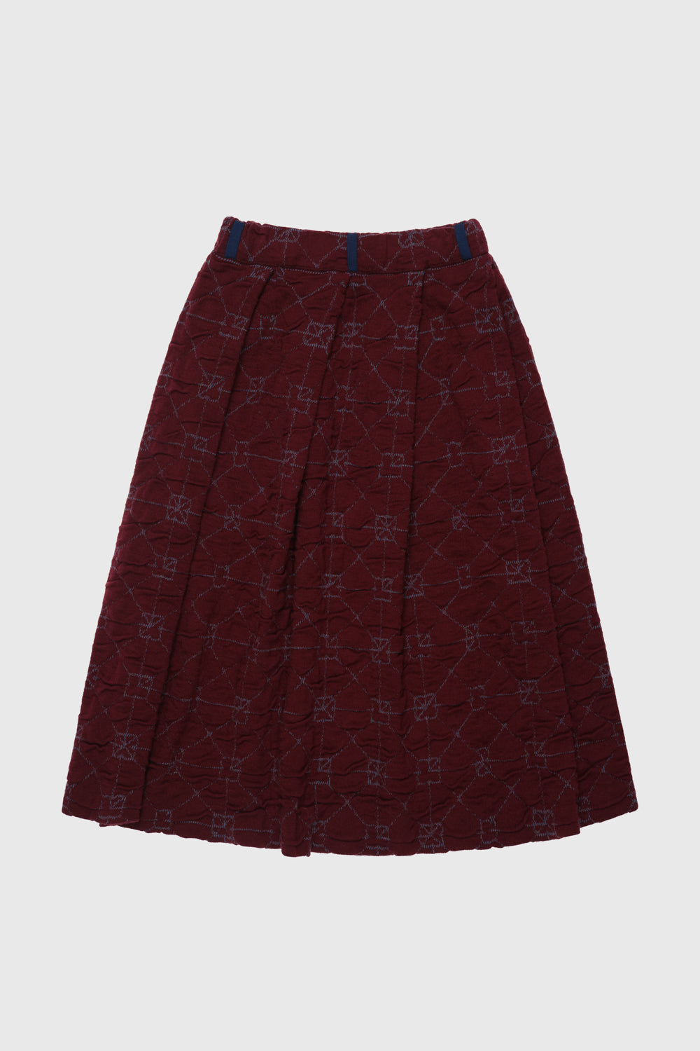 June Pleated Midi Skirt