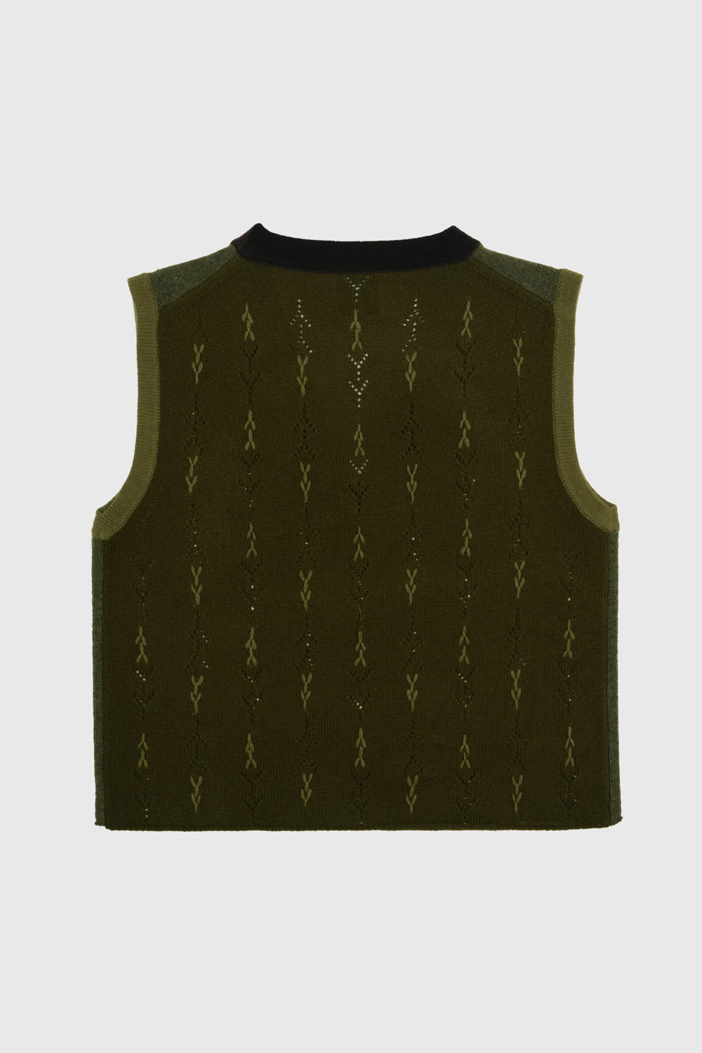 Daisy Boxy V-neck Vest