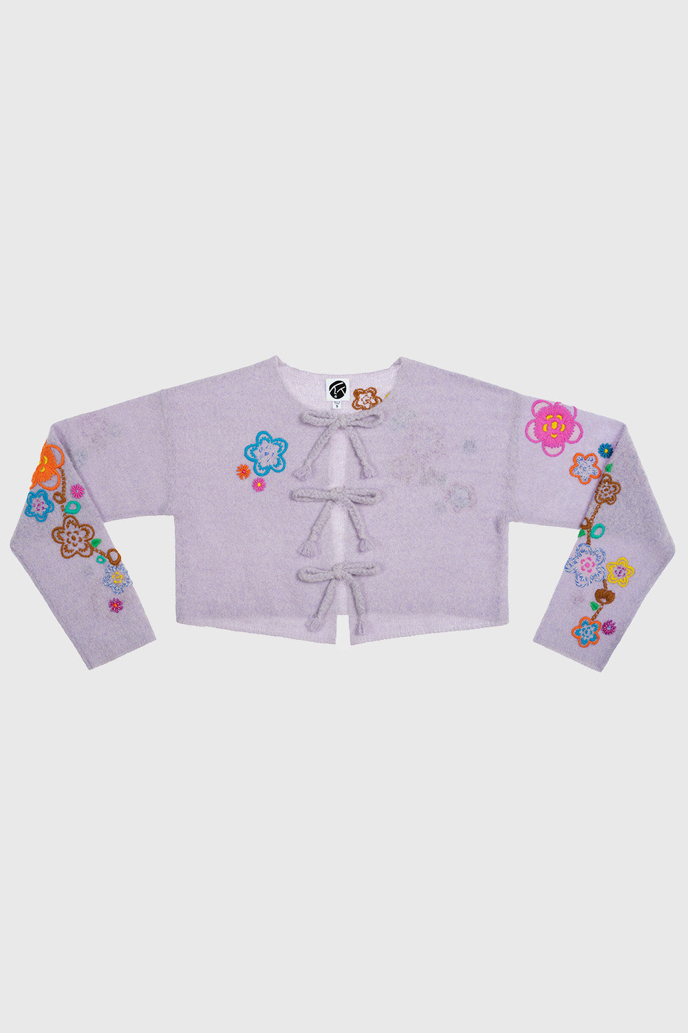 Fafa Alpaca Braided Tie Cardigan