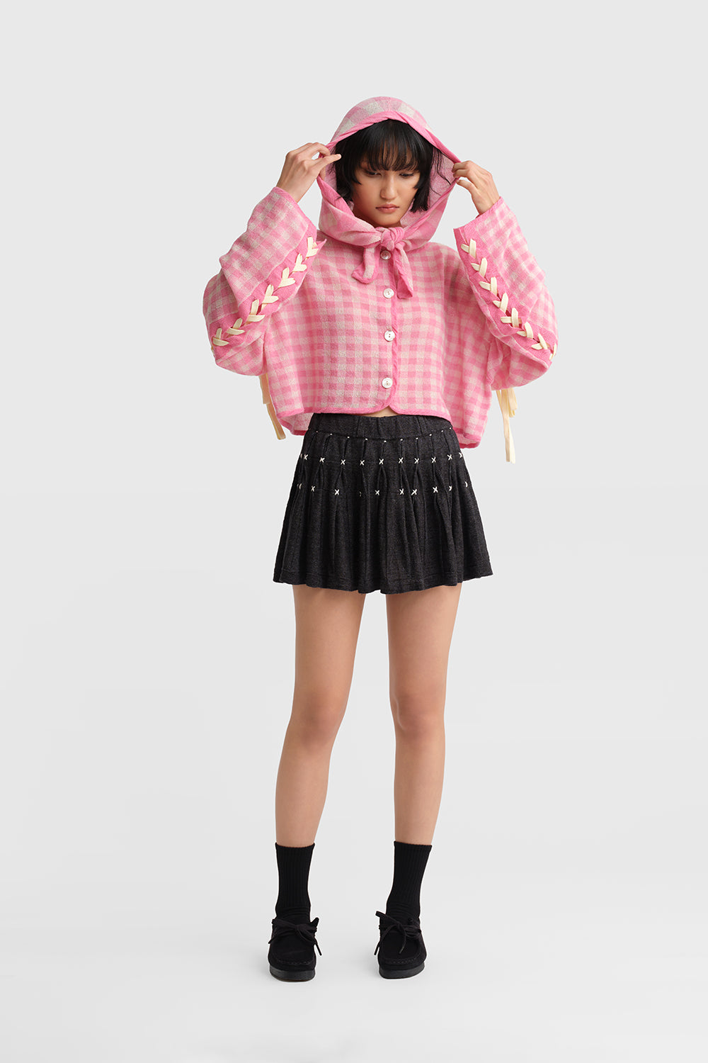 Mabo Pleated Mini Skirt