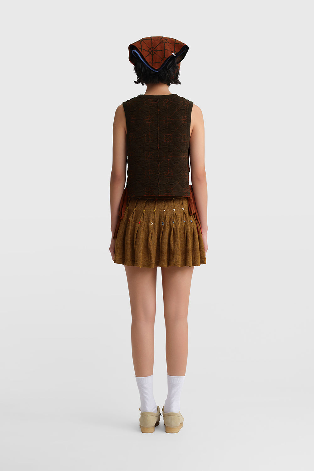 June Cropped Waistcoat