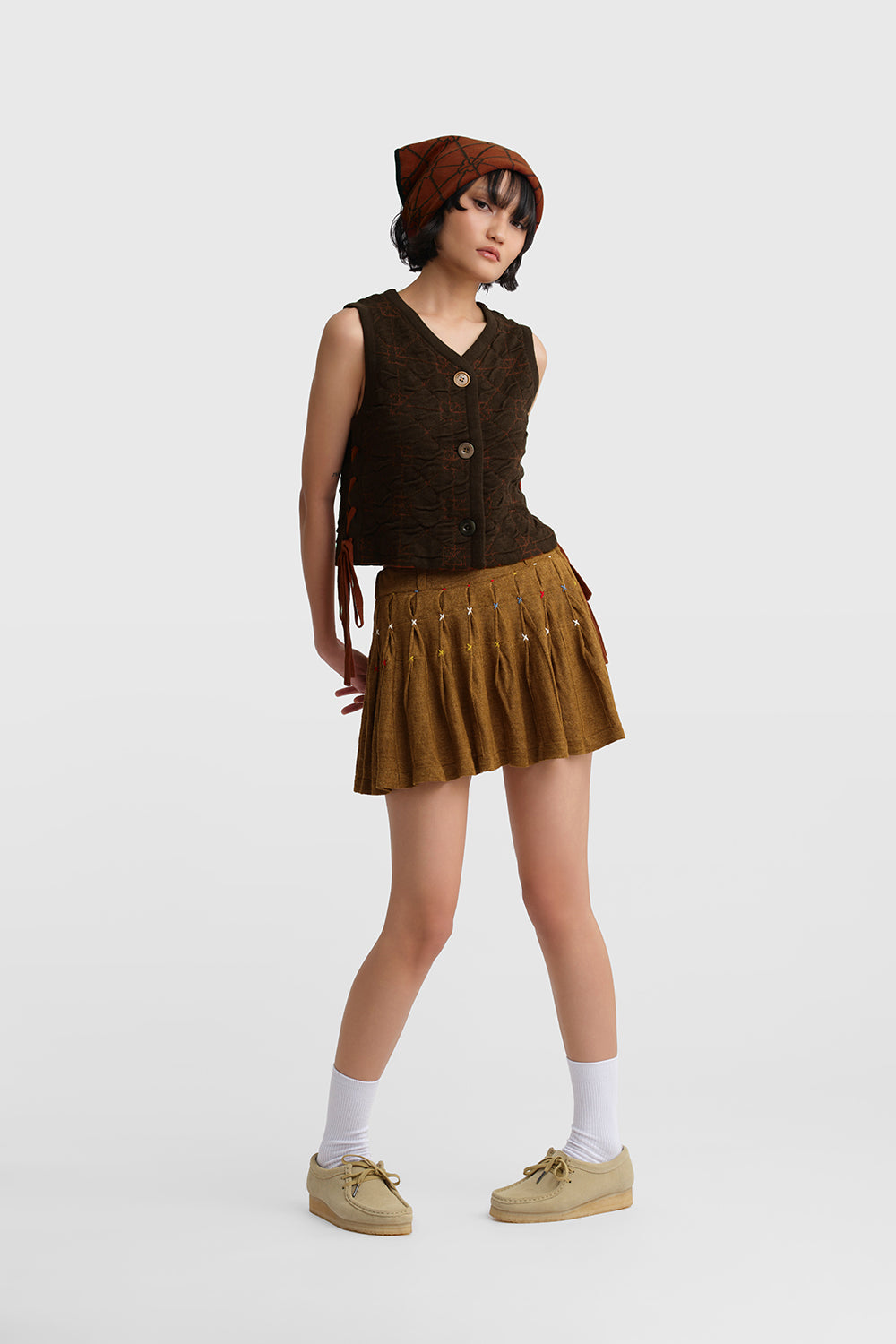 June Cropped Waistcoat