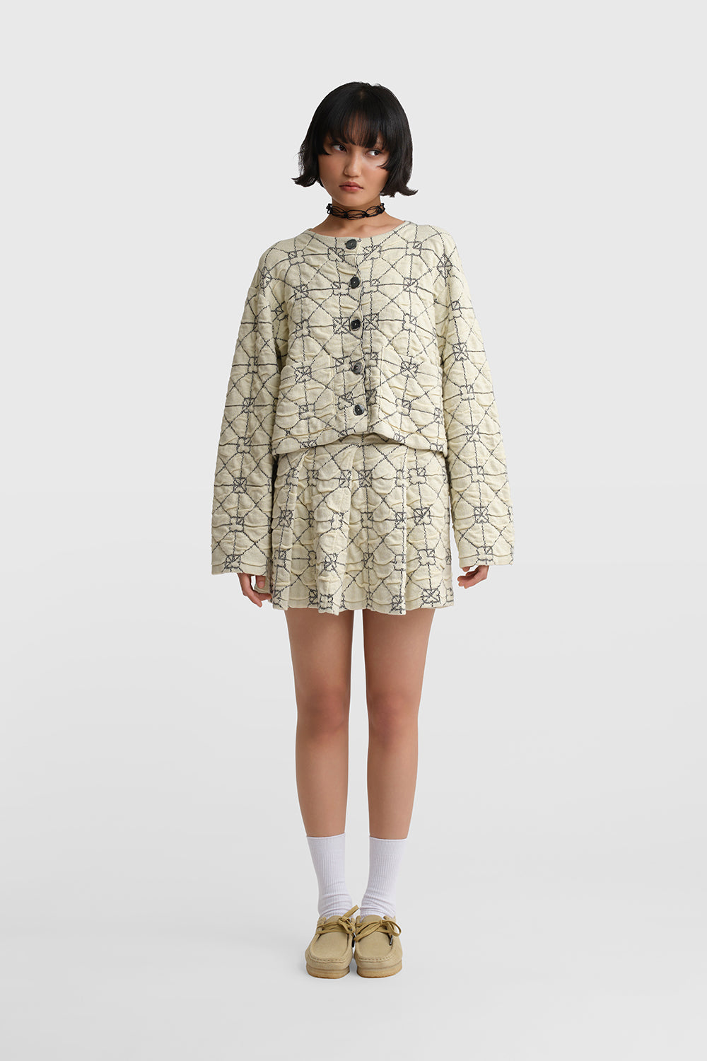 June Lace Up Boxy Jacket