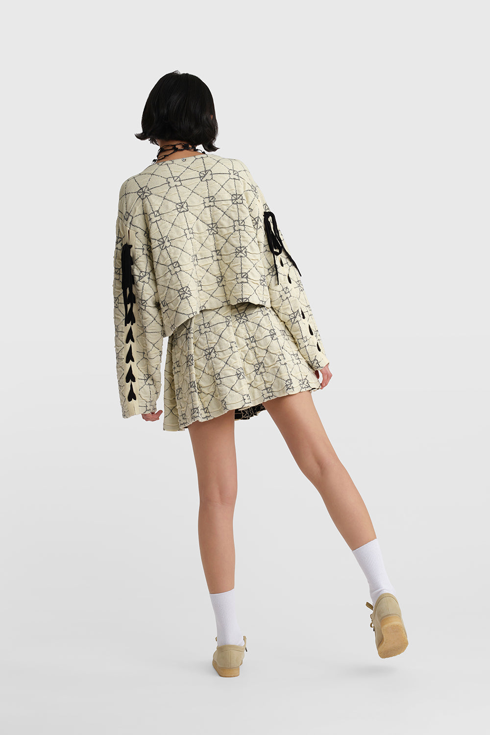 June Lace Up Boxy Jacket