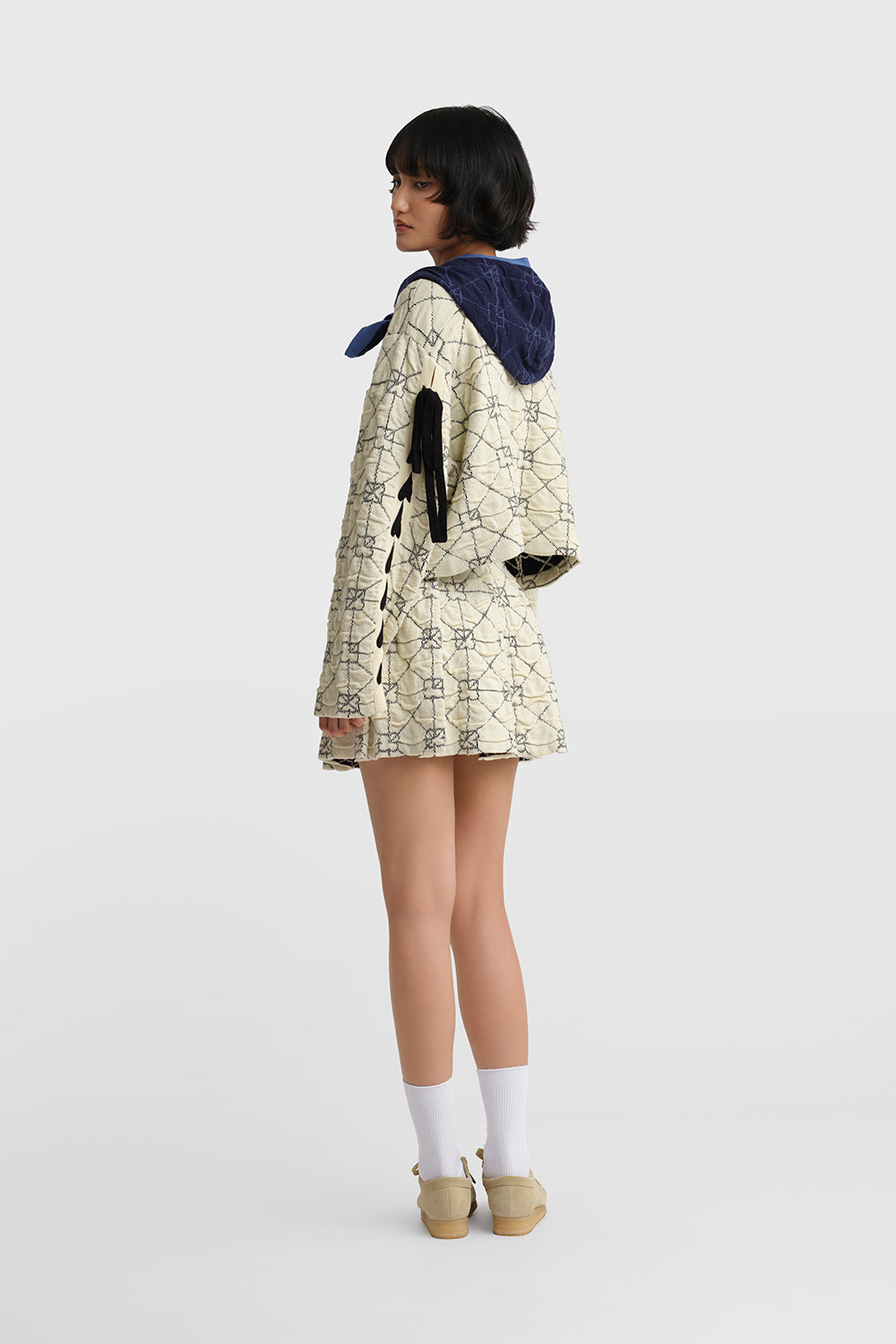 June Lace Up Boxy Jacket
