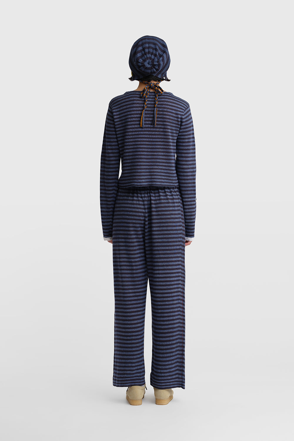 Mabo Logo Striped Pant