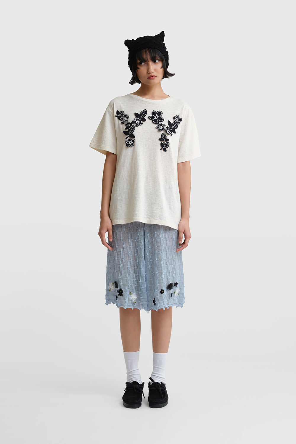 Floral "YY" Oversized Fit Tee (Yanniversary Limited Edition)